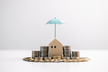 House and coins